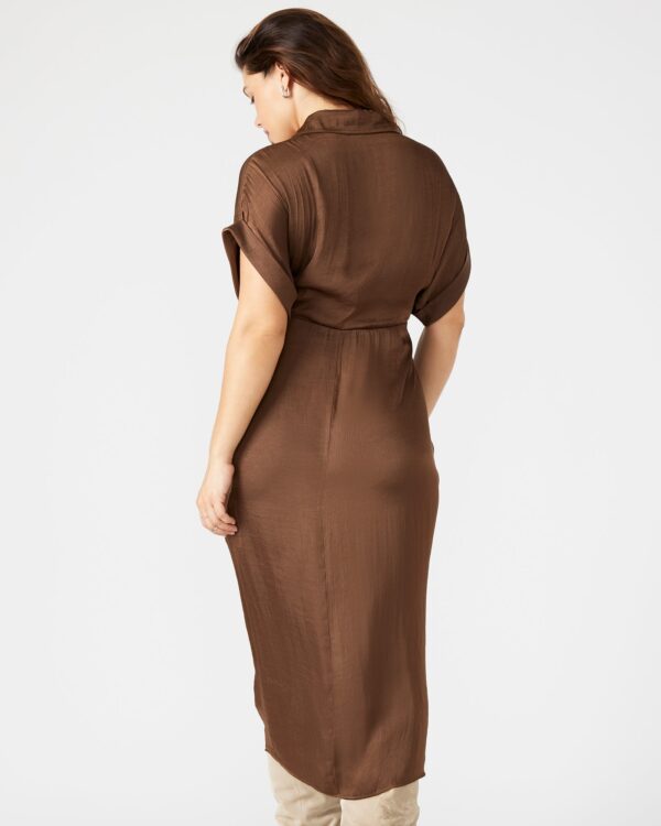 TORI DRESS CHOCOLATE - Image 3