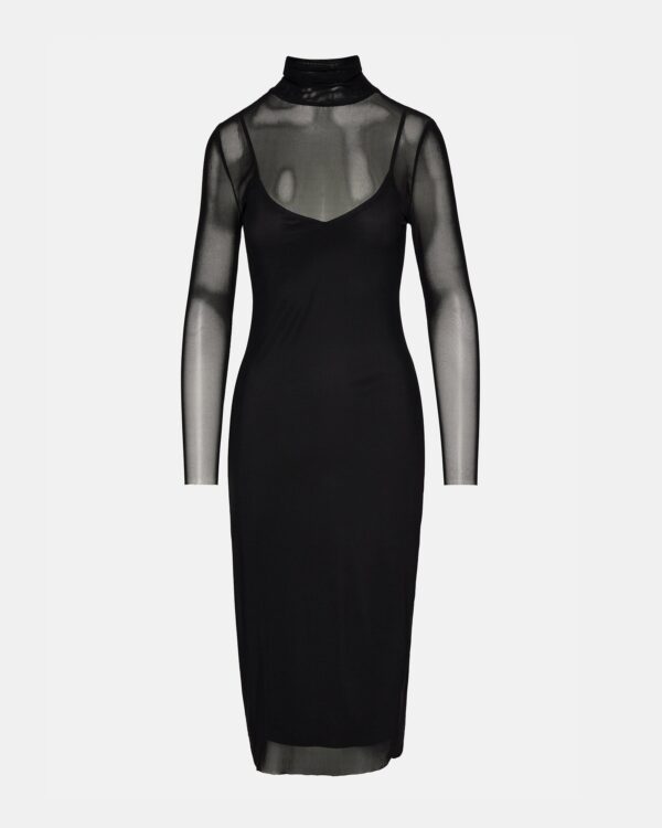 VIVIENNE DRESS BLACK - Image 5
