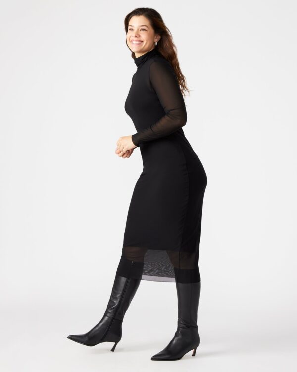 VIVIENNE DRESS BLACK - Image 3