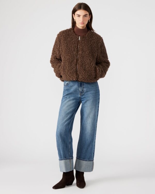 TEDDY JACKET BROWN - Image 3