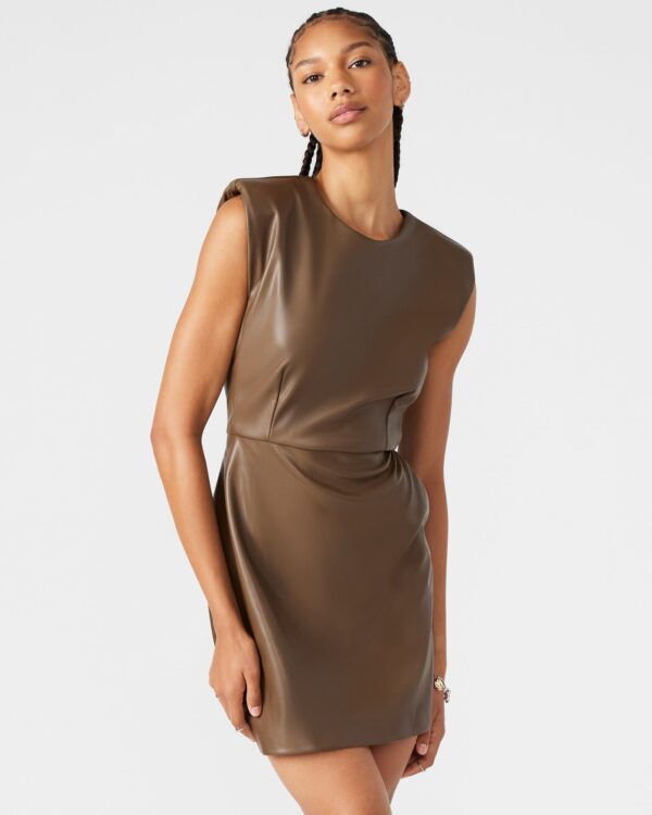 BELEN DRESS BROWN - Image 3