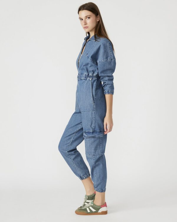 TRISTA DENIM JUMPSUIT - Image 2