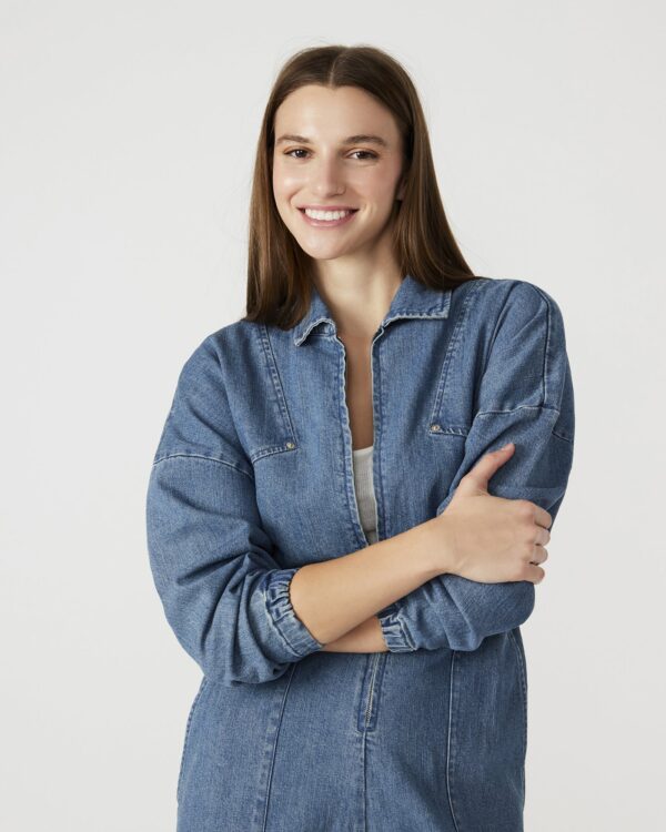 TRISTA DENIM JUMPSUIT - Image 4