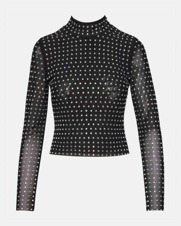 MELVINA TOP BLACK - Image 6