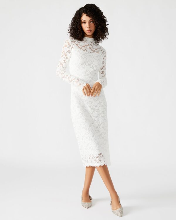 VIVIENNNE LACE DRESS IVORY - Image 2